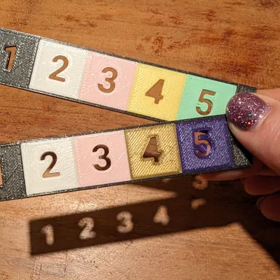 Bảng màu đa vật liệu - Bản in kiểm tra nhanh cho MMU3