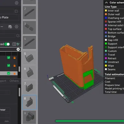 BAMBU LAB P1P -P1S - X1 - X1C - X1E AMS RISER REMIX - THẤP VÀ IN NHANH HƠN