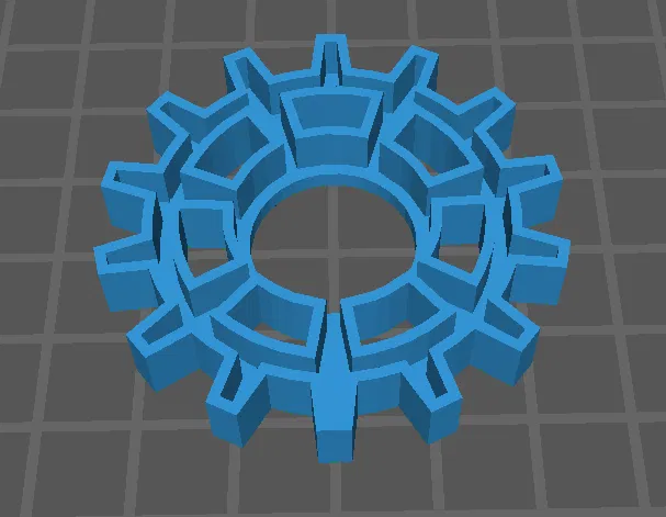 Khuôn Cắt Bánh Quy - Hình Bánh Răng - Image 1