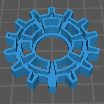 Khuôn Cắt Bánh Quy - Hình Bánh Răng