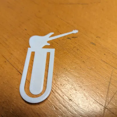 Kẹp Sách Hình Cây Đàn Bass