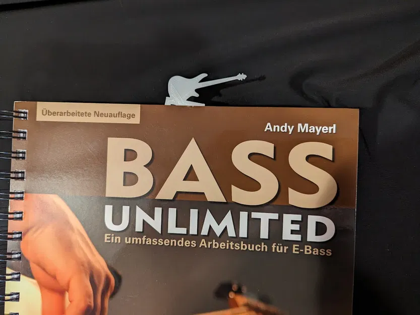 Kẹp Sách Hình Cây Đàn Bass - Image 2