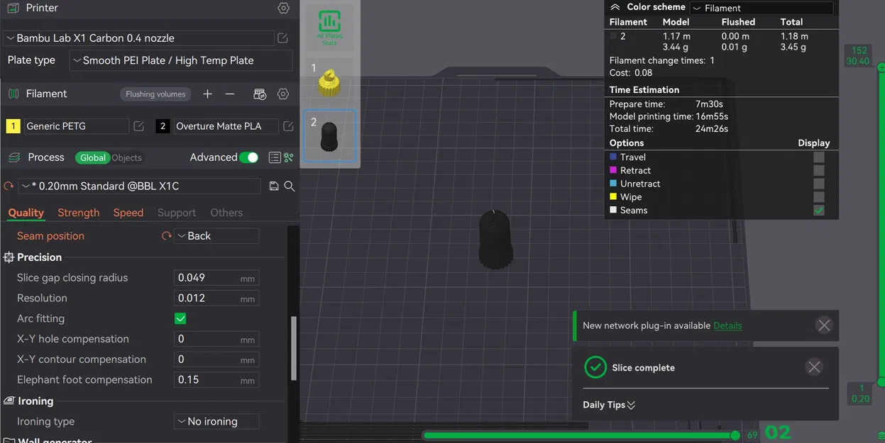 Micro và 45 ° 8 mm Ứng dụng mỡ vít chì cho ống siêu bôi trơn 3oz 21030 - Image 3