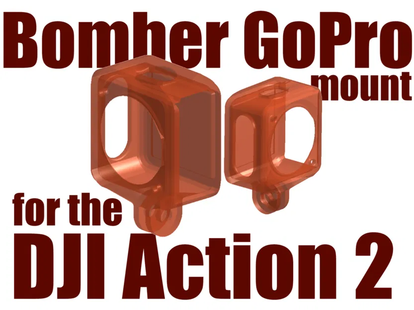 Giá đỡ GoPro Bomber DJI Action 2 (cập nhật v7) - Image 2