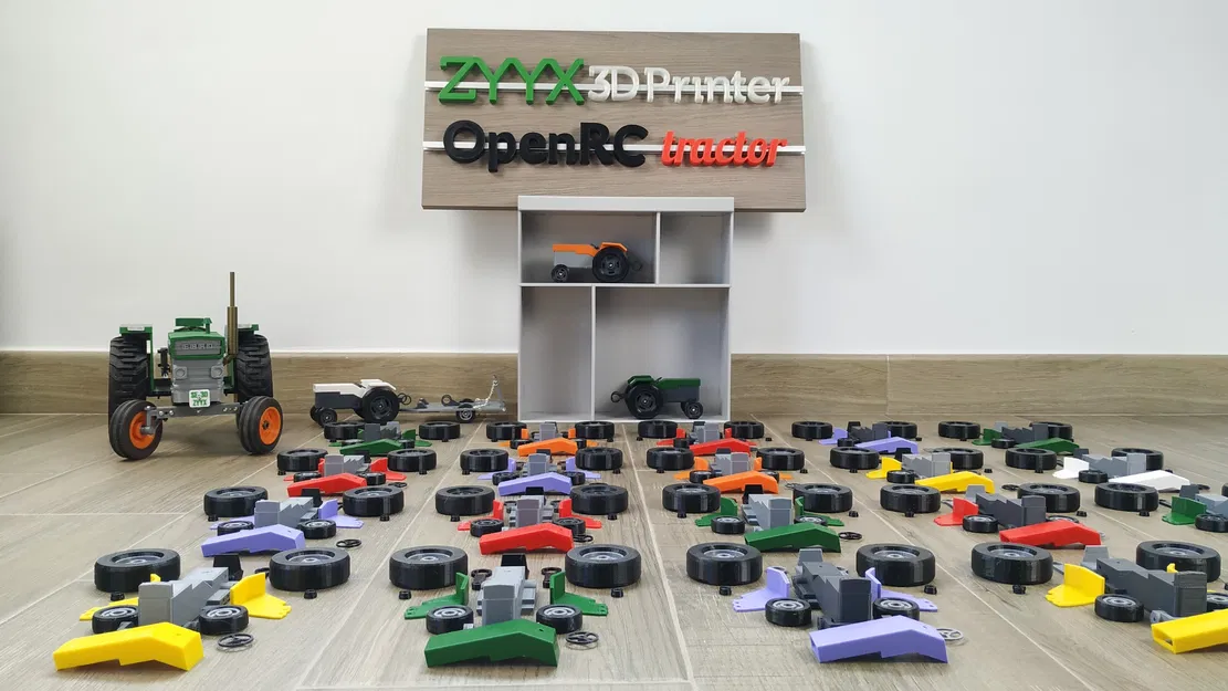 Mô hình đồ chơi OpenRC Tractor MK2 - Image 5