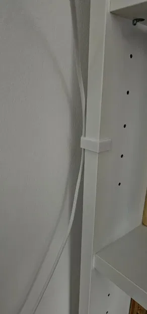 Móc Giữ Dây Cáp IKEA Billy Có Móc Bên - Image 1