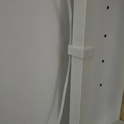 Móc Giữ Dây Cáp IKEA Billy Có Móc Bên