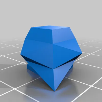 Cú Mèo - chim thử nghiệm in nano đa giác