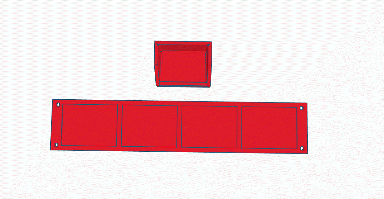 Hộp Đựng Đồ Trên Bàn Có Khay - Image 1