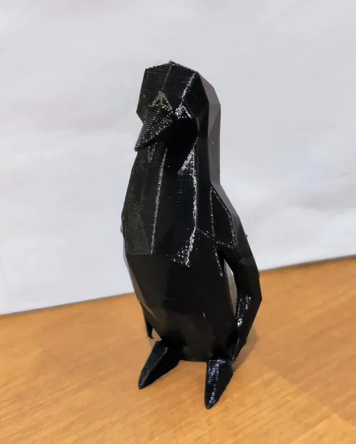 Chim Cánh Cụt Dễ Thương "Low Poly" - Image 1