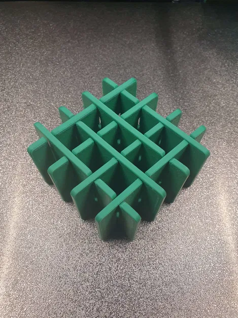 Mô Hình 3D Giải Đố Lưới Comb Lattice - 8 Mảnh Xếp Hình - Image 2