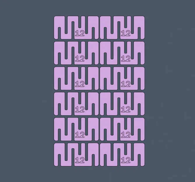 Câu Đố Lưới "Dirty Dozen" (12 Mảnh) - Image 1