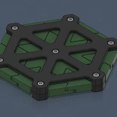 Shuriken Packing Puzzle - Đồ chơi xếp hình dạng phi tiêu