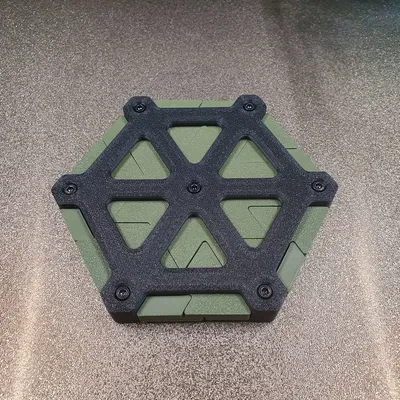 Shuriken Packing Puzzle - Đồ chơi xếp hình dạng phi tiêu