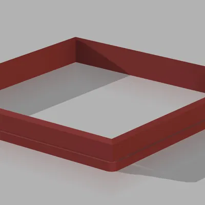 Khuôn Cắt Đất Sét Vuông 4"