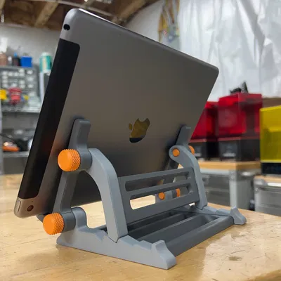 Chân Đế Điều Chỉnh Cho Điện Thoại, Ipad, Máy Tính Bảng :: In 100% :: Không Cần Phụ Kiện