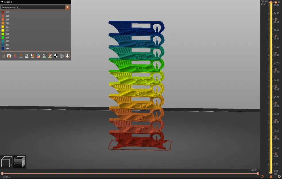 Tháp Nhiệt Độ Chia Cấp Cho PLA & PLA+, PETG - Image 1