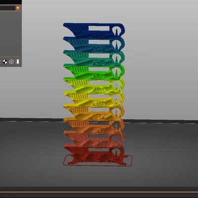 Tháp Nhiệt Độ Chia Cấp Cho PLA & PLA+, PETG