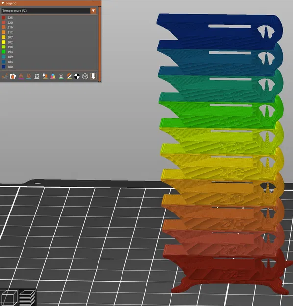 Tháp Nhiệt Độ Cho PLA, PLA PLUS, PETG Trên Prusa XL Có Input Shaper - Image 3