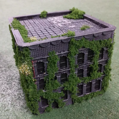 Mô hình tòa nhà tùy chỉnh Dropzone Commander (tỷ lệ N)