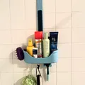 Kệ Treo Tường Nhà Tắm Có Móc Treo Phụ Kiện - Thumbnail 1