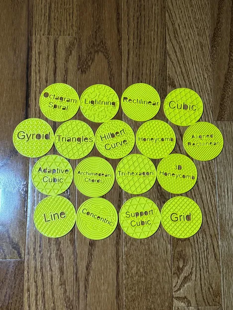 Bambu Lab Infill Swatches - Mẫu Thử Lõi In - Image 4