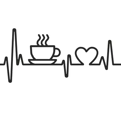 Biển "I Love Coffee" Để Bàn