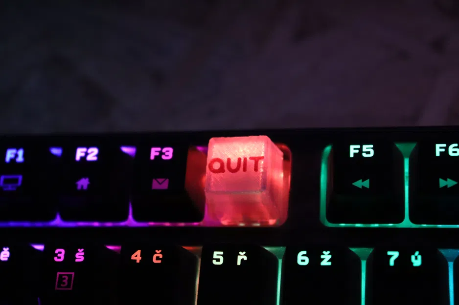 Nút Bấm "Rage Quit" Cherry MX - Image 1