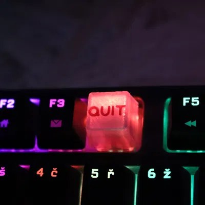 Nút Bấm "Rage Quit" Cherry MX