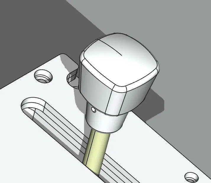 Tay Nắm Cần Tăng Giảm Tốc Máy Bay Airbus A320 - Image 1