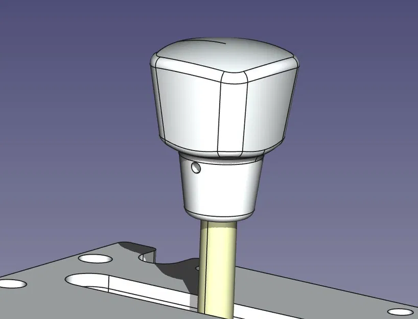 Tay Nắm Cần Tăng Giảm Tốc Máy Bay Airbus A320 - Image 2