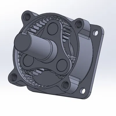 Hộp số hành tinh cỡ nhỏ