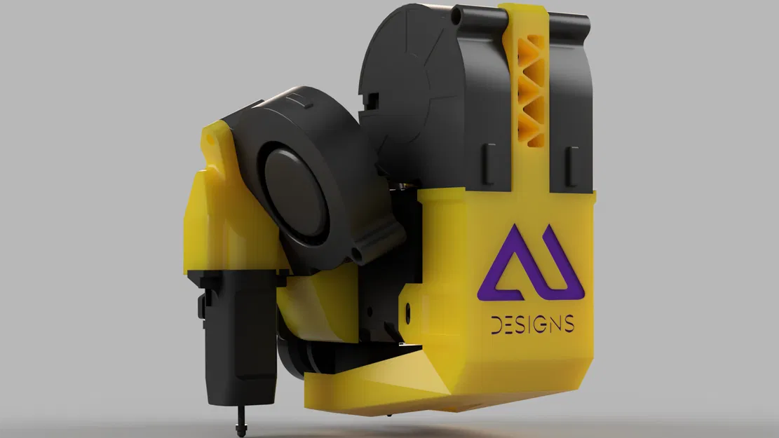 Ống dẫn khí làm mát AU cho Creality Sprite Extruder, 3 quạt 5015, Ender 3 S1/S1 Pro - Image 1