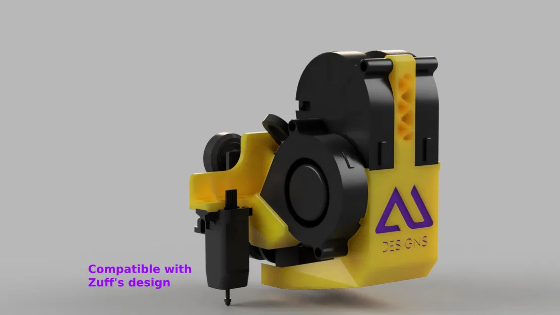 Ống dẫn khí làm mát AU cho Creality Sprite Extruder, 3 quạt 5015, Ender 3 S1/S1 Pro - Image 2