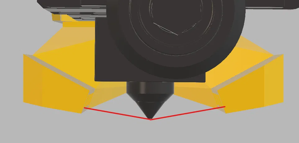 Ống dẫn khí làm mát AU cho Creality Sprite Extruder, 3 quạt 5015, Ender 3 S1/S1 Pro - Image 4