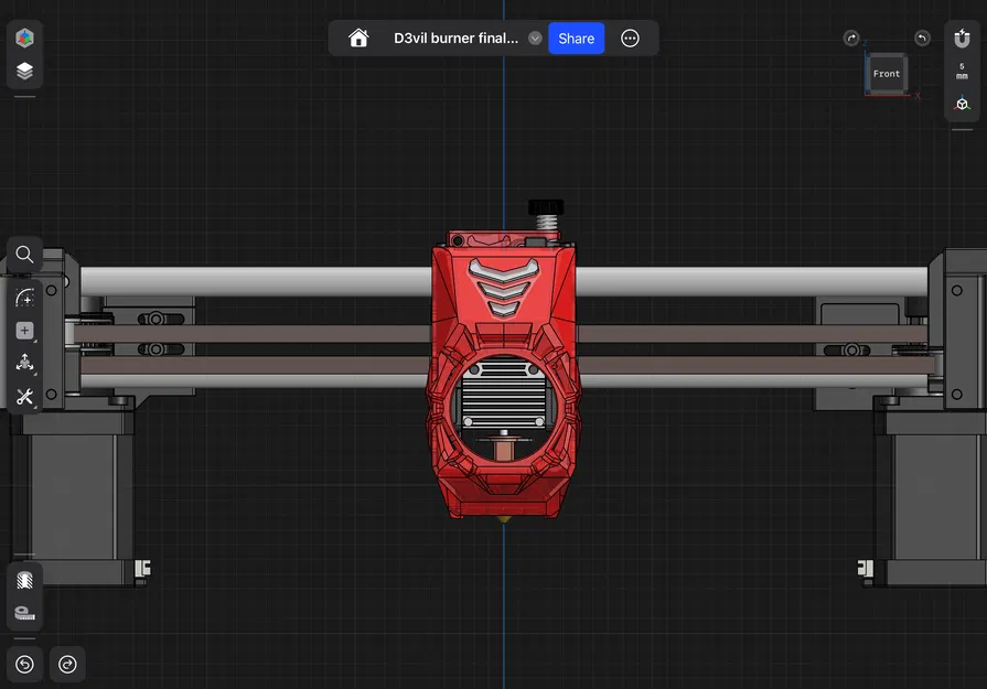 Creality K1 D3vil Burner Knomi V2 - Image 2