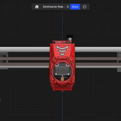 Creality K1 D3vil Burner Knomi V2