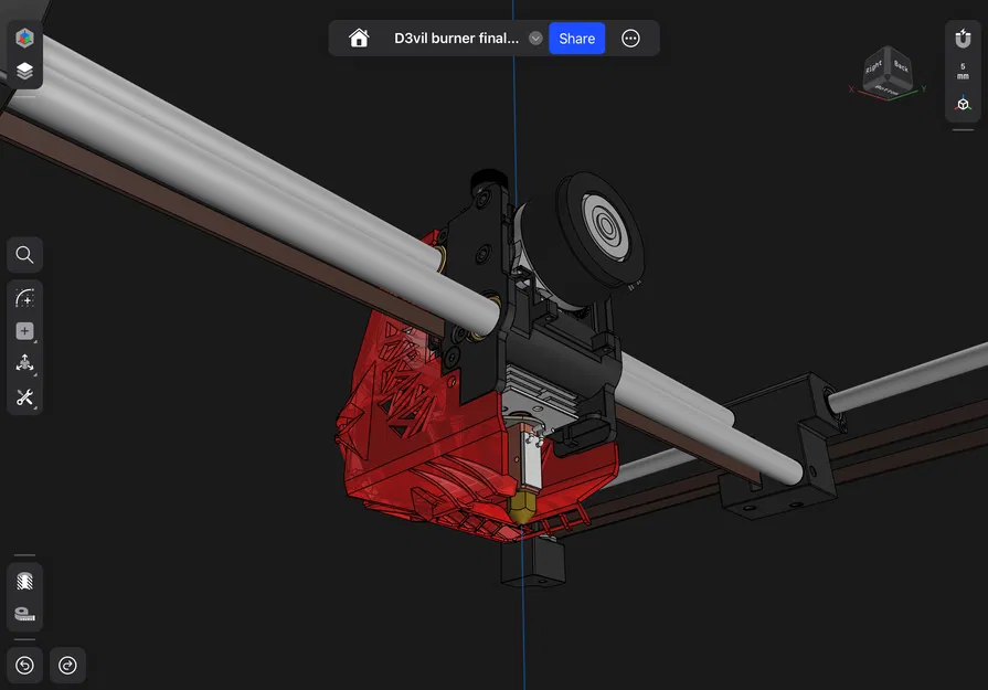 Creality K1 D3vil Burner Knomi V2 - Image 3