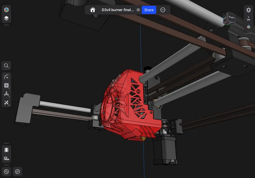 Creality K1 D3vil Burner Knomi V2 - Image 5