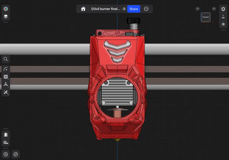 Creality K1 D3vil Burner Knomi V2 - Image 6