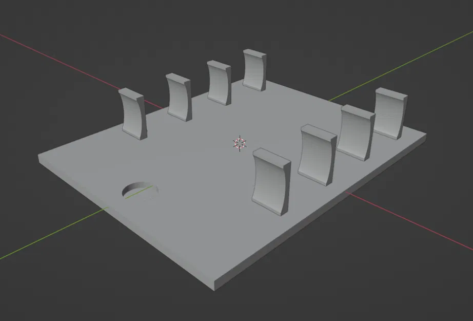 Hộp đựng bút bằng nam châm - Dựng được 4 cây - Image 2