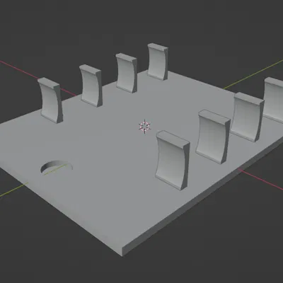 Hộp đựng bút bằng nam châm - Dựng được 4 cây