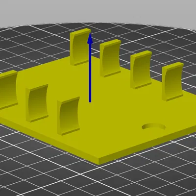 Hộp đựng bút bằng nam châm - Dựng được 4 cây