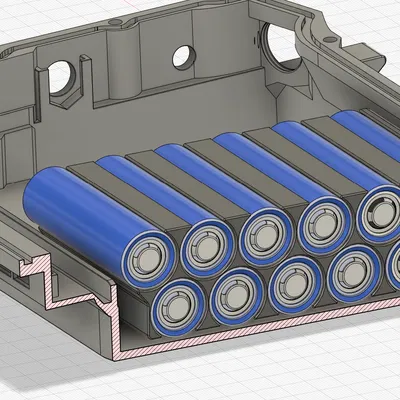 Bộ chia cell 12 và 18 21700 cho Onewheel Pint