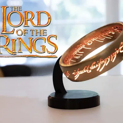 Đèn Chậu Cây "Chúa Tể Những Chiếc Nhẫn" - Bản In 3D Độc Đáo