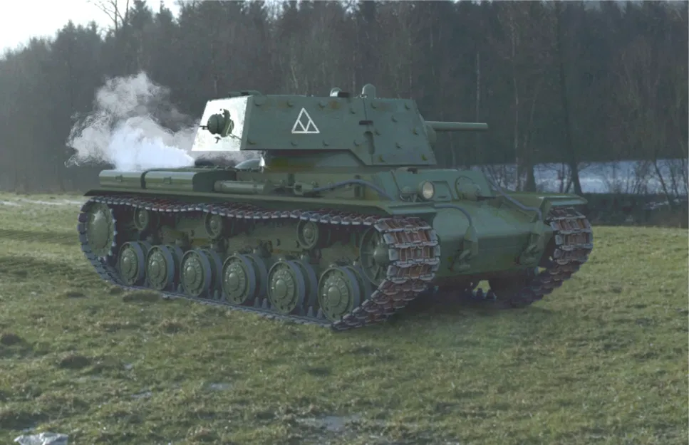 Bộ Chuyển Đổi KV-1E Cho Mô Hình RC KV-1 Tỉ Lệ 1:10 - Image 1