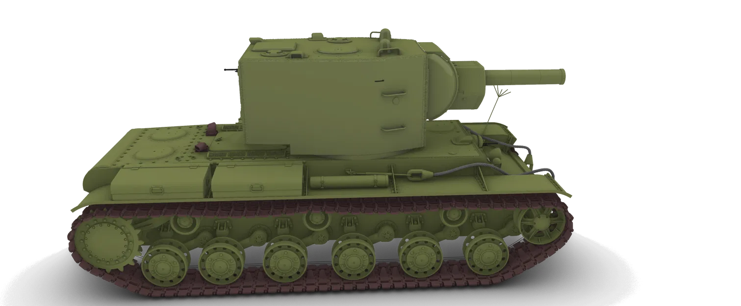 Tháp pháo KV-2 cho RC Tank KV-1 Tỉ lệ 1:10 - Image 1