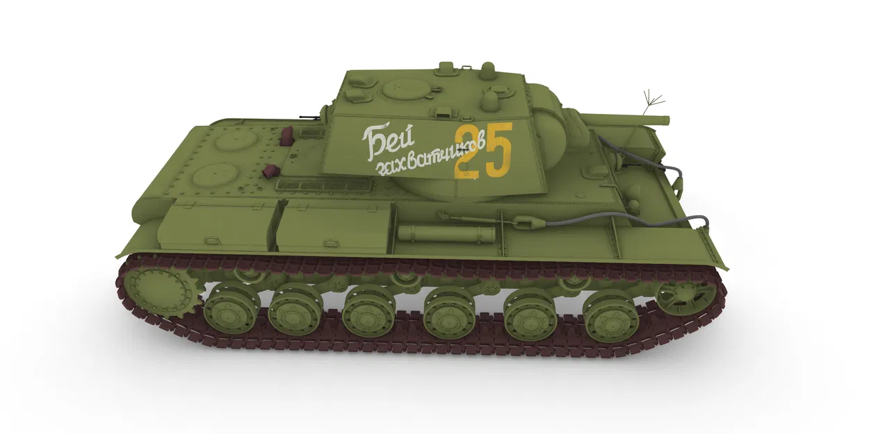 Mô Hình Xe Tăng RC KV-1 Tỉ Lệ 1:10 - Image 6