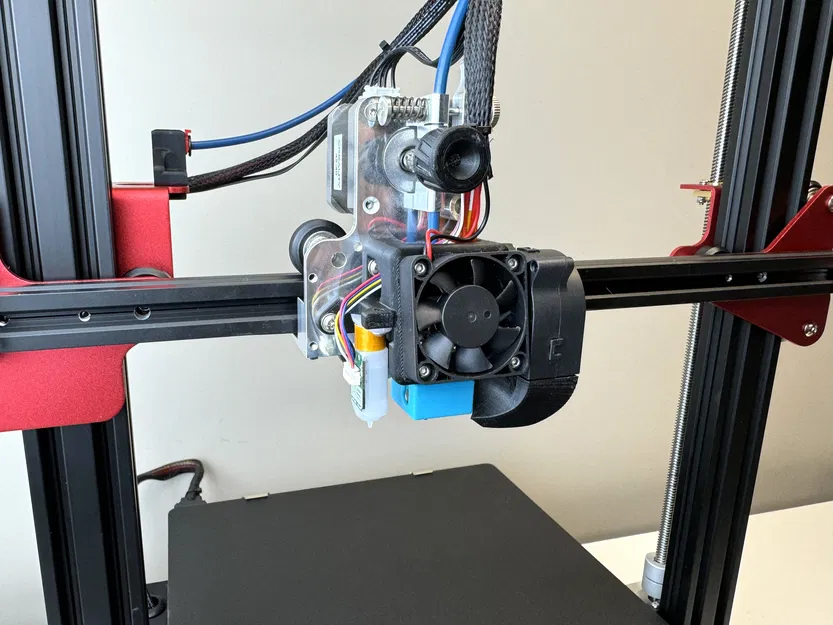 Chụp Quạt Cho Micro Swiss Direct Drive Extruder Trên CR-10S Pro V2 / CR-10 Max - Image 2