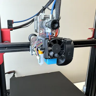 Chụp Quạt Cho Micro Swiss Direct Drive Extruder Trên CR-10S Pro V2 / CR-10 Max